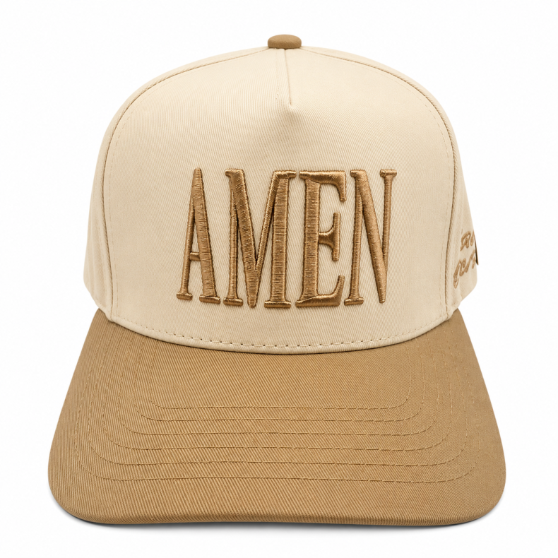 Amen Monogrammed Cap - Faith over Fear