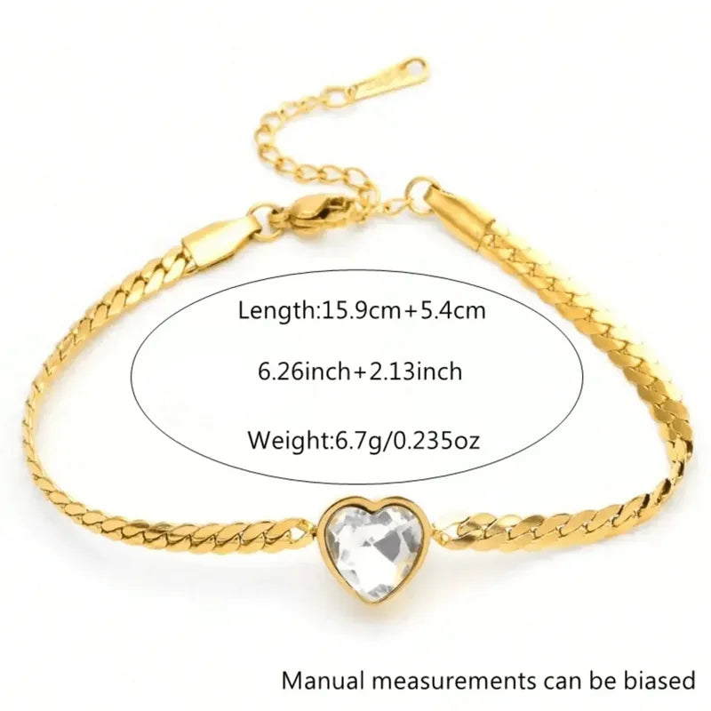 Heart of a Diamond Bracelet