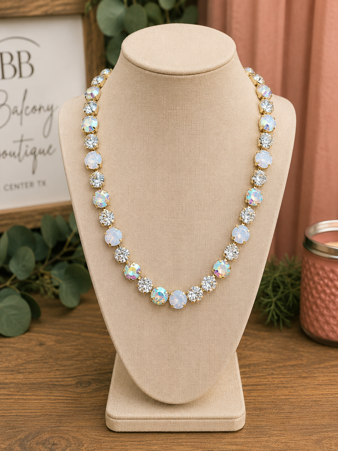 Multi Rhinestone Necklaces