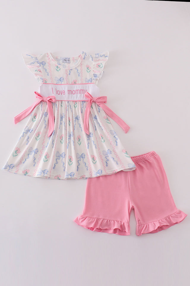 I Love Mommy Bloomer Set