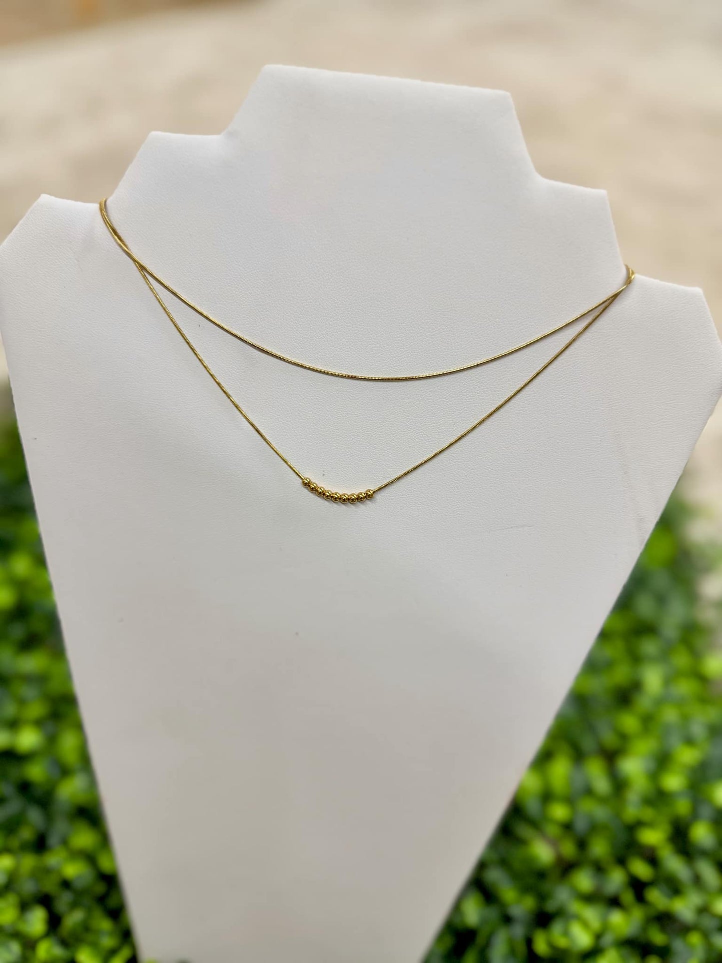 Josie Double Layer Neckalce