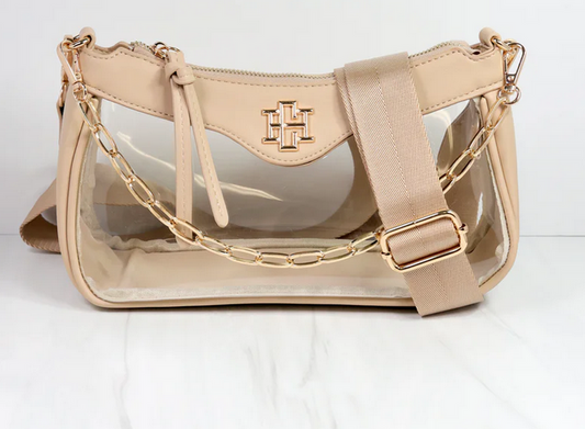 Caroline Hill Cassidy Clear Crossbody
