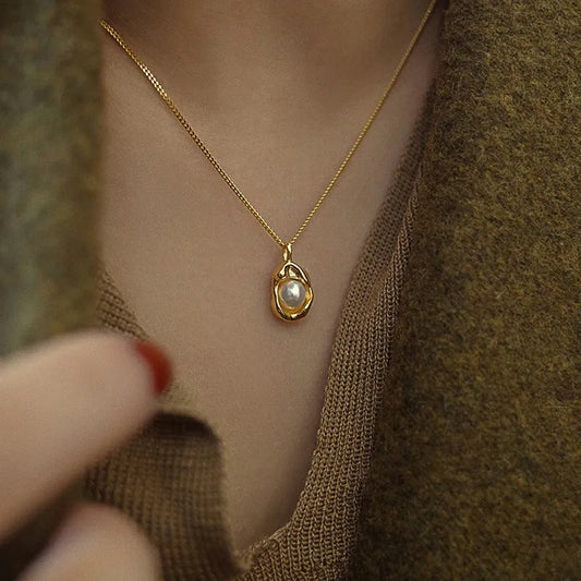 Kisha Pearl Necklace