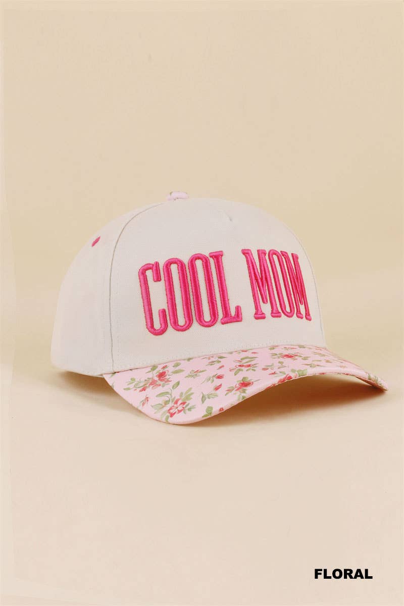 42POPS -  Cool Mom Two Tone Snapback Hat Zenana