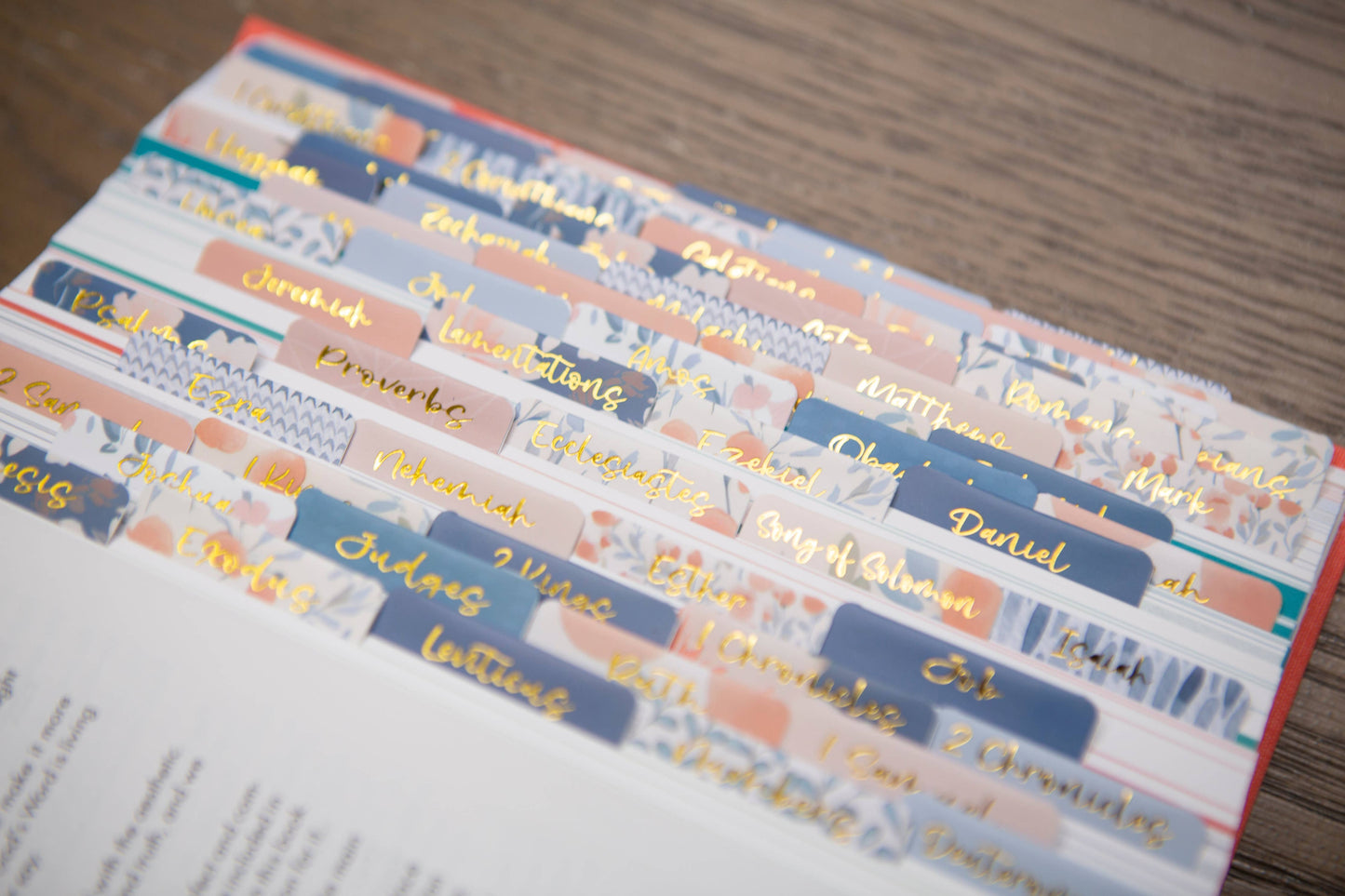 Chosen & Cherished - Tabs For Your Bible | Pretty Bible Book Tabs