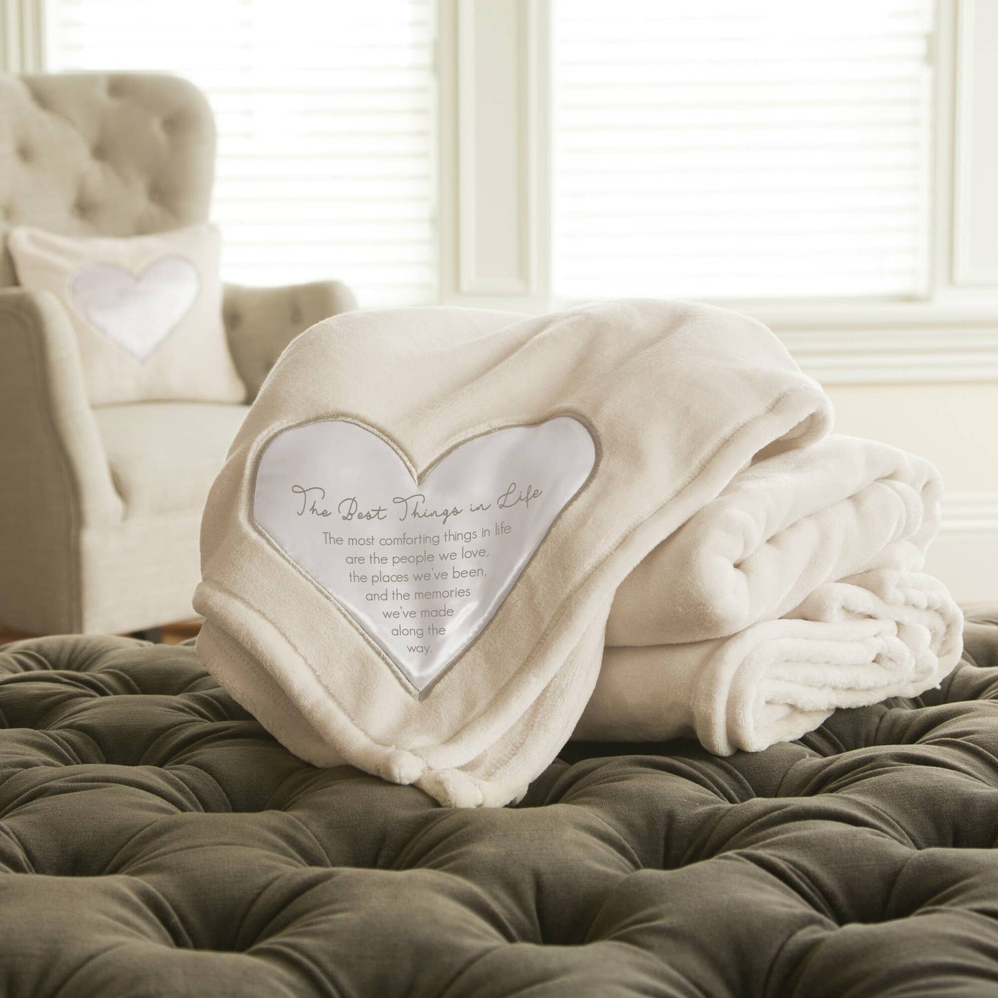 Pavilion - The Best Things in Life - 50" x 60" Royal Plush Blanket