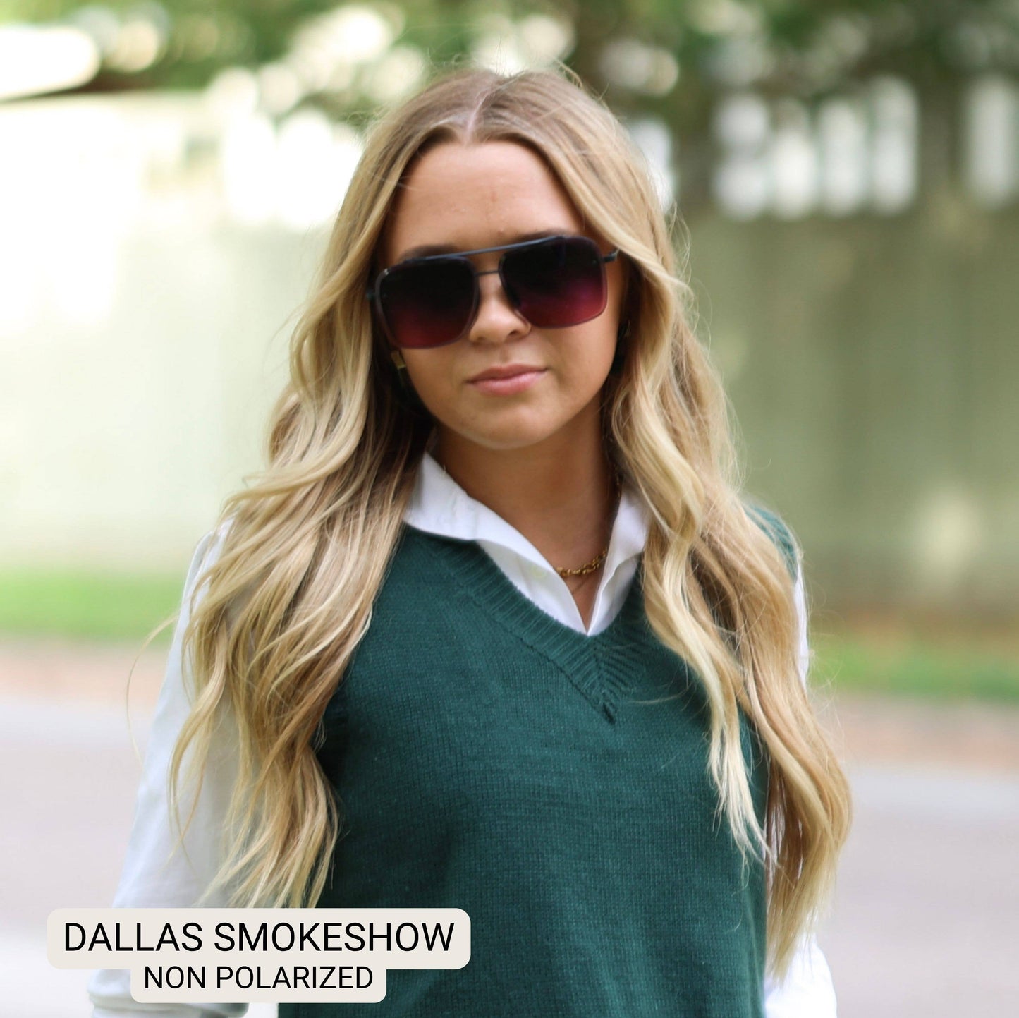DAX Eyewear - Dallas - Women's Modern Aviator Sunglasses