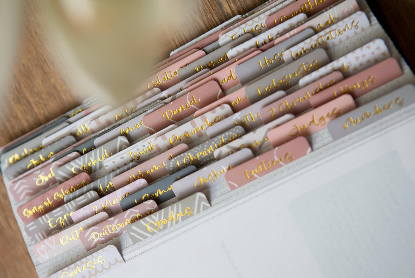 Chosen & Cherished - Bible Tabs | Neutral Bible Index Tabs
