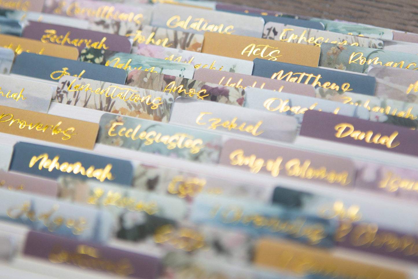 Chosen & Cherished - Pretty Bible Book Tabs | Bible Tabs