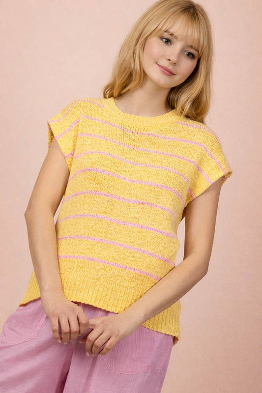 Day Rays Sweater Striped Top