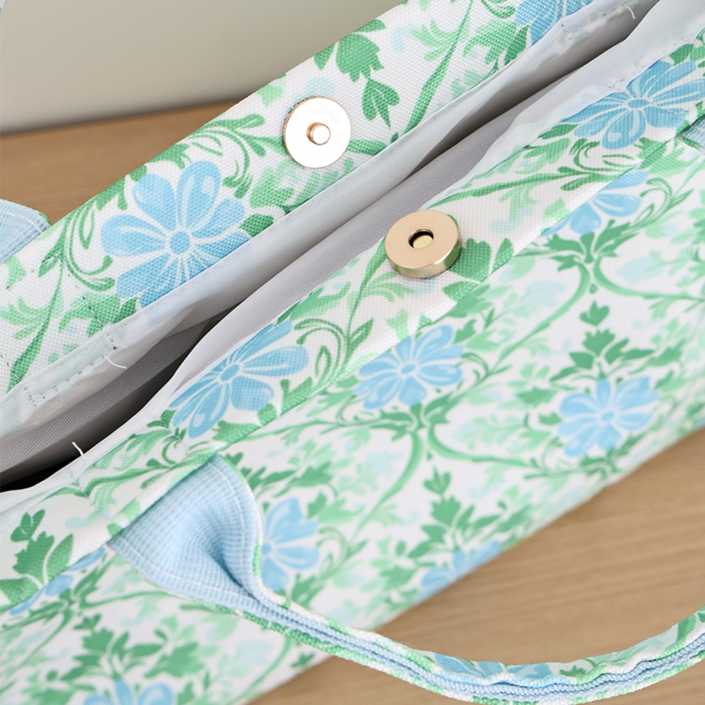 Southern My Sass - Canvas Floral Tote Bag Beach Tote Everyday Tote
