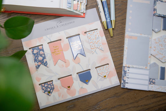 Chosen & Cherished - Bible Bookmarks | Magnetic Bookmarks for Bible