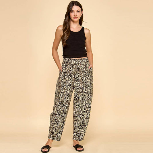 Walking the Wild Animal Printed Pants