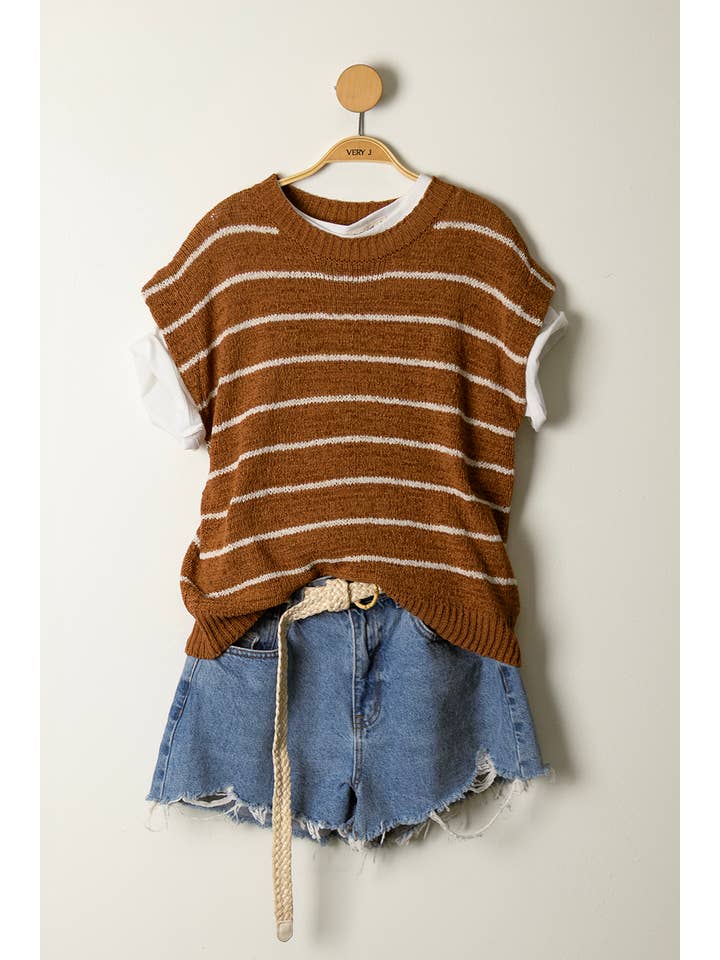 Day Rays Sweater Striped Top