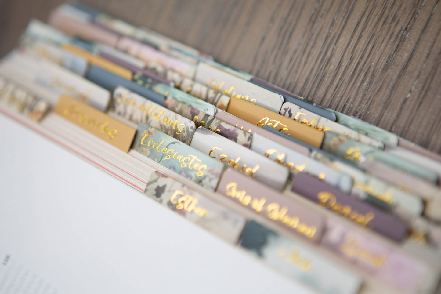 Chosen & Cherished - Pretty Bible Book Tabs | Bible Tabs