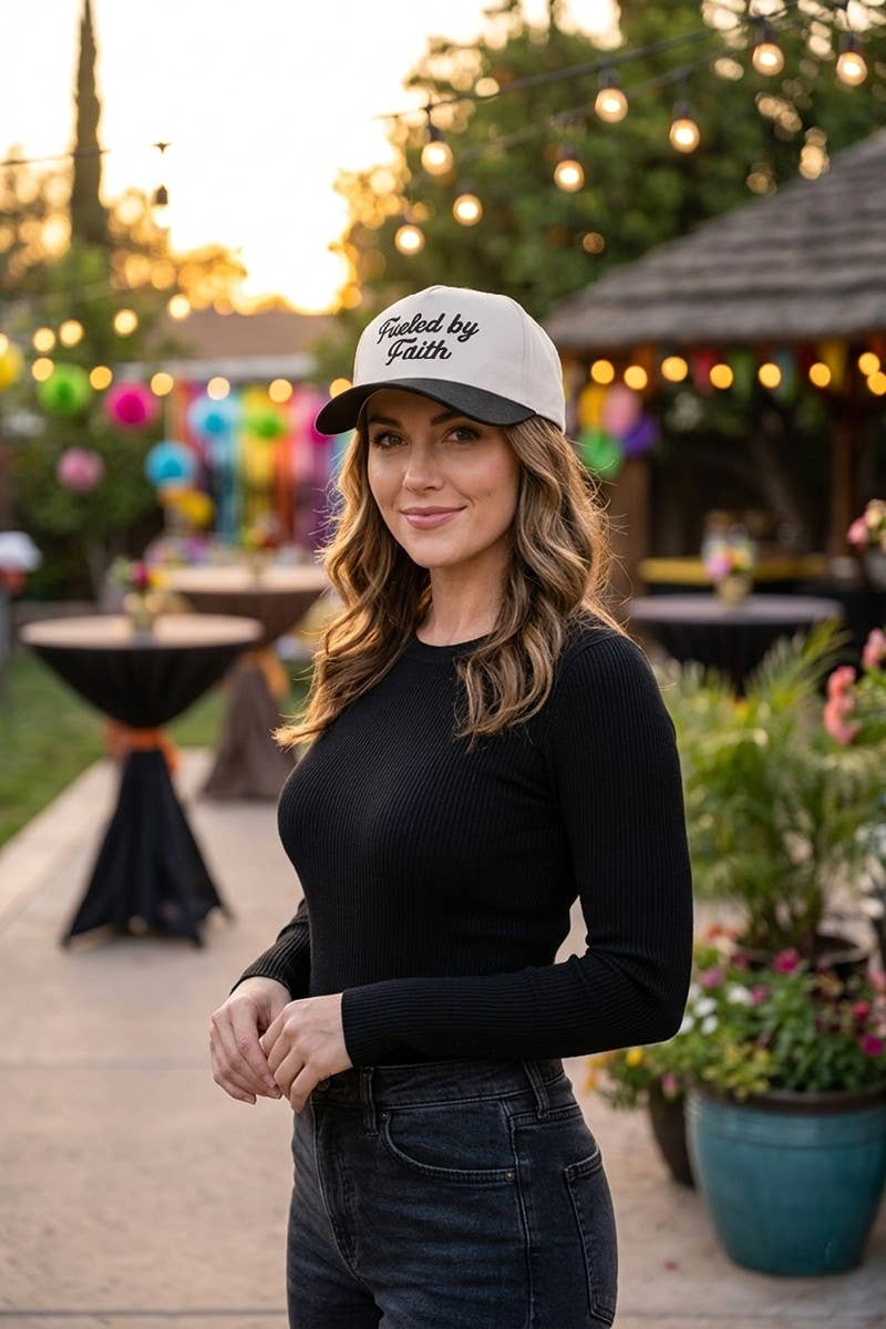 42POPS - Faith Two Tone Snapback Hat