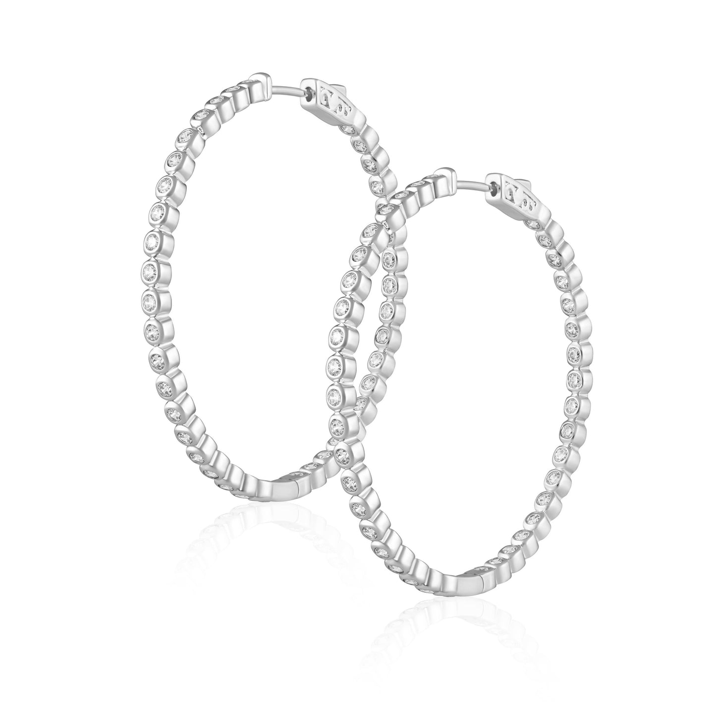 Sahira Jewelry Design - Eliza Hoop: Silver