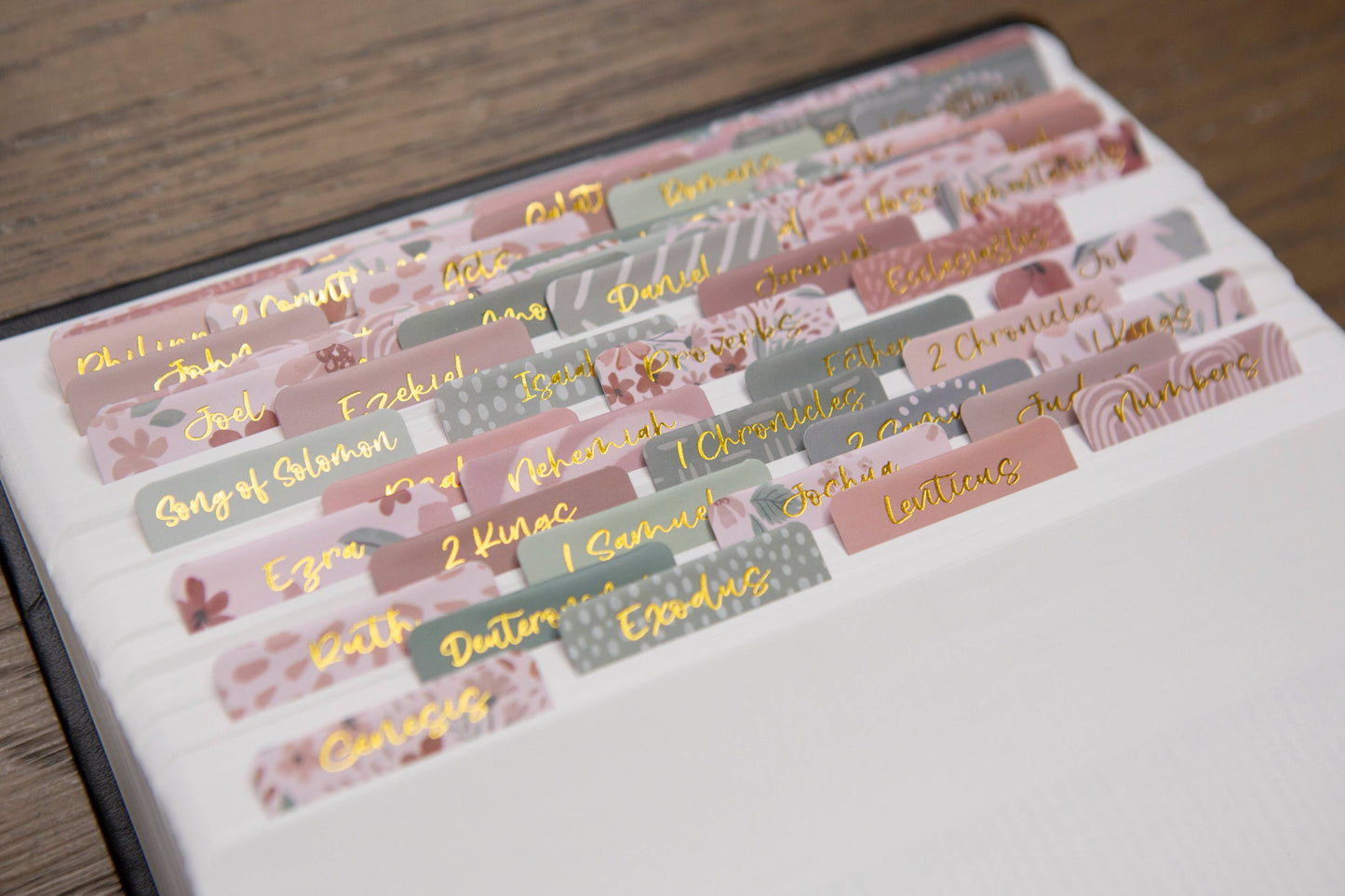 Chosen & Cherished - Bible Book Tabs | Pretty Bible Tabs