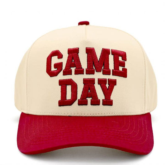 Game Day Monogrammed Cap
