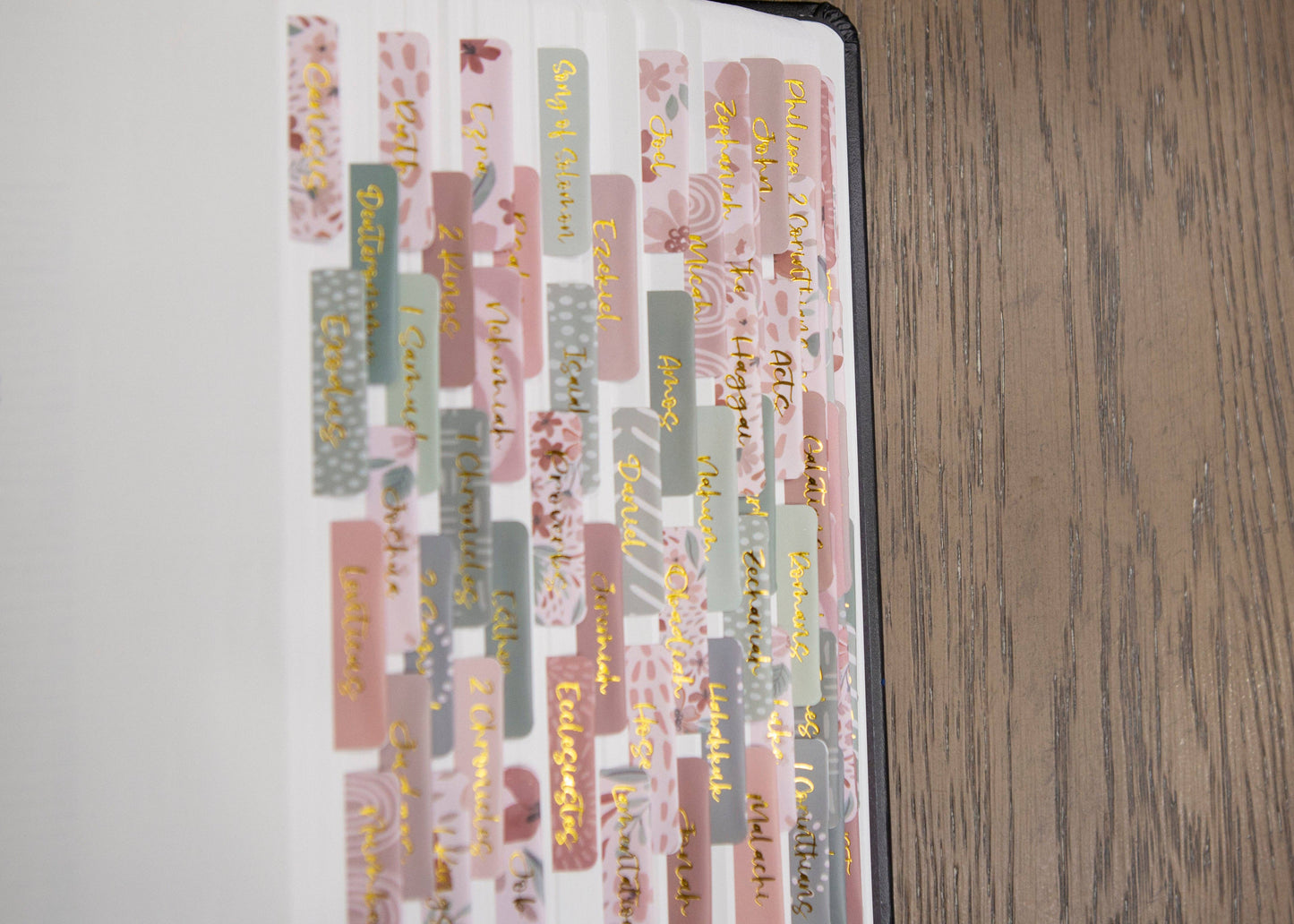 Chosen & Cherished - Bible Book Tabs | Pretty Bible Tabs