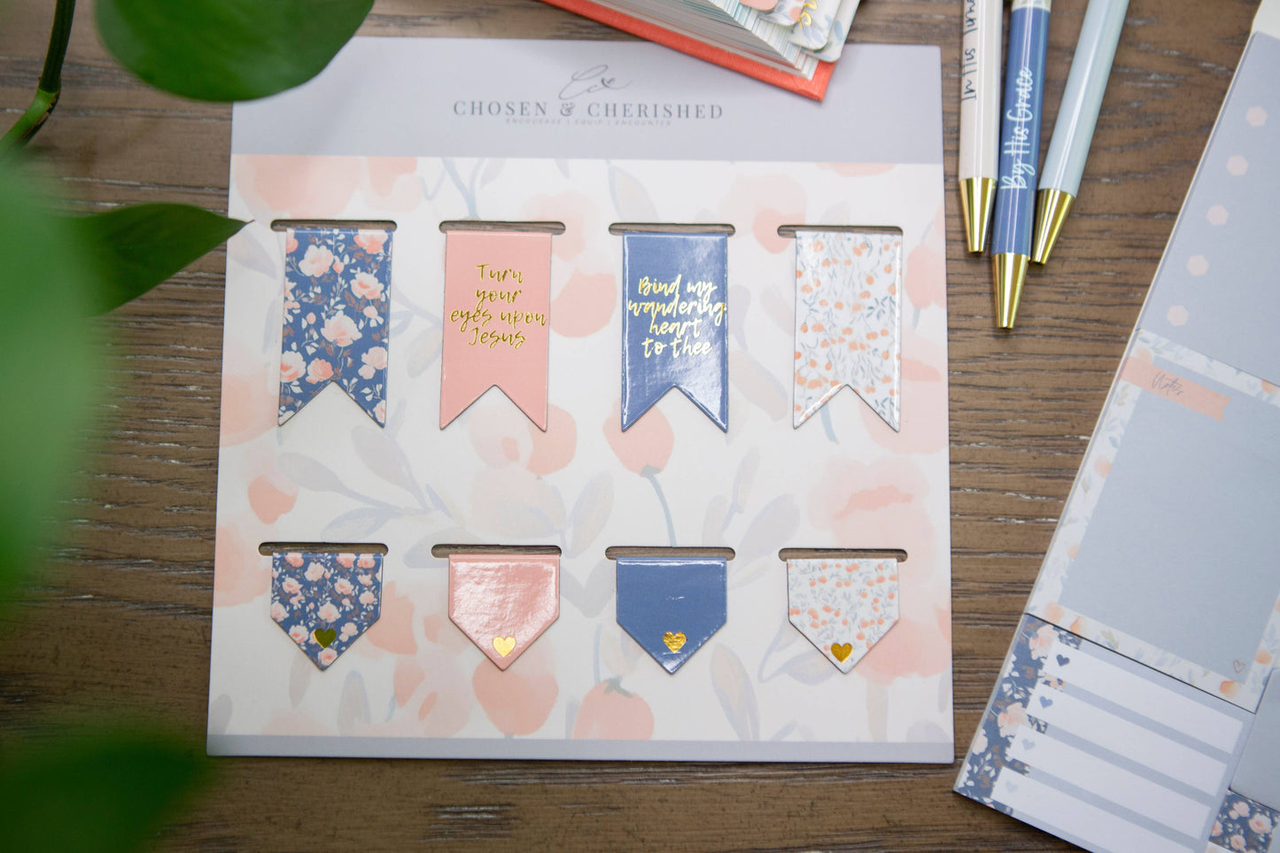 Chosen & Cherished - Bible Bookmarks | Magnetic Bookmarks for Bible