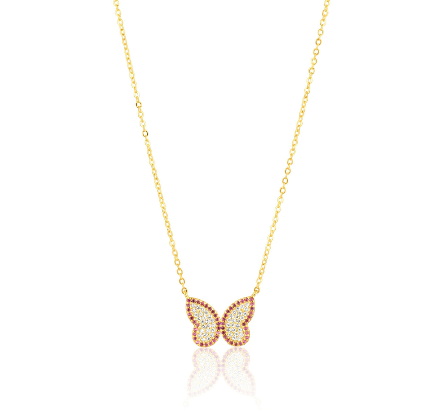 Sahira Jewelry Design - Mariah Butterfly Necklace
