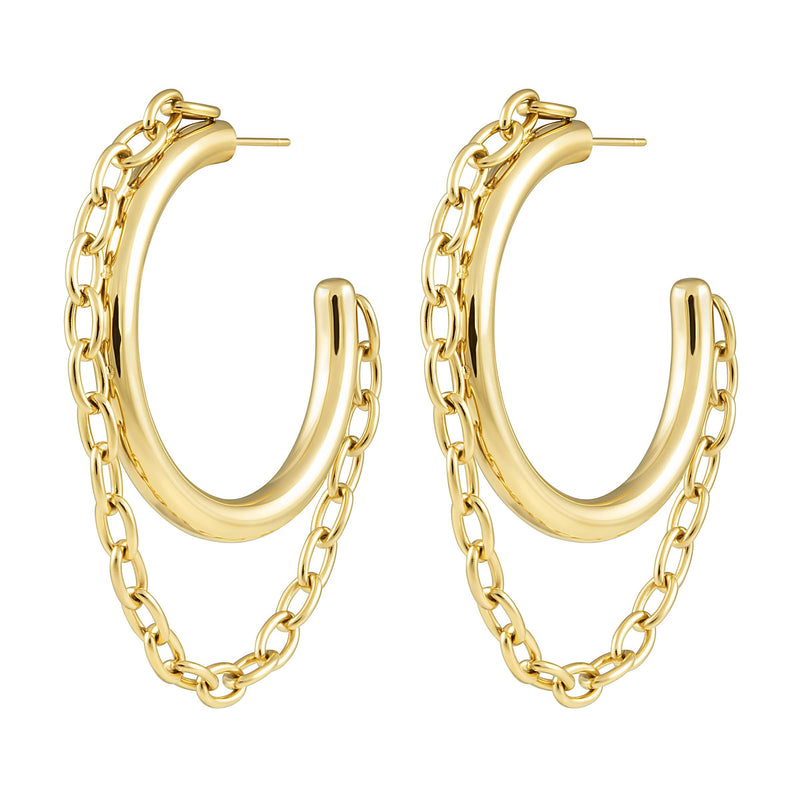 Sahira Jewelry Design - Gianna Hoops