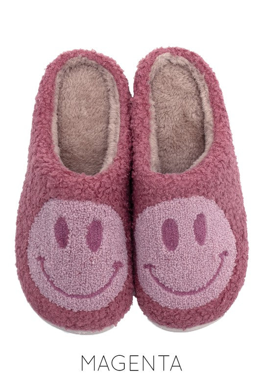 Smiley Face Slippers