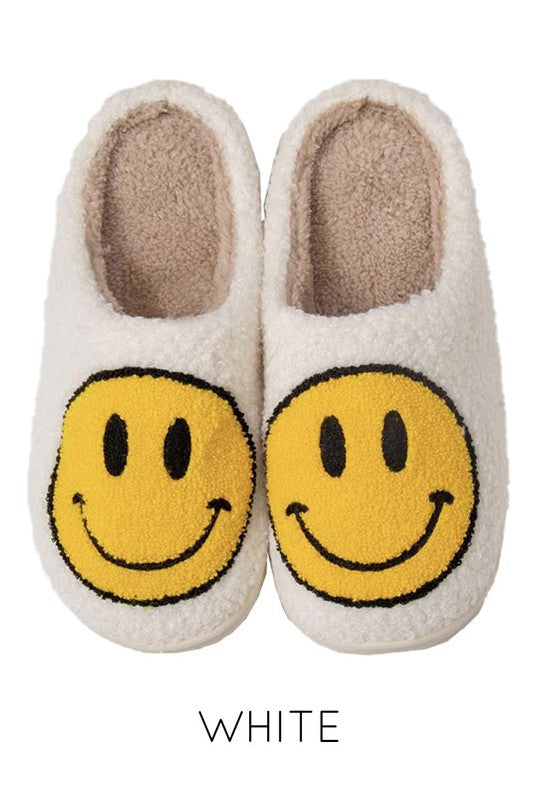 Smiley Face Slippers