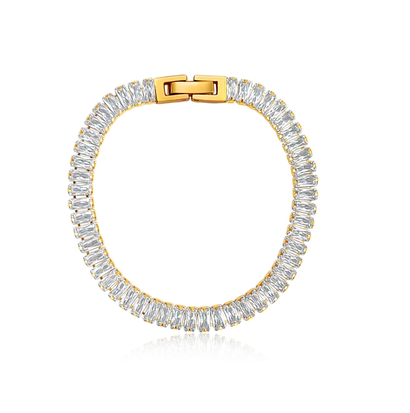 Sahira Jewelry Design - Shayna Baguette Bracelet