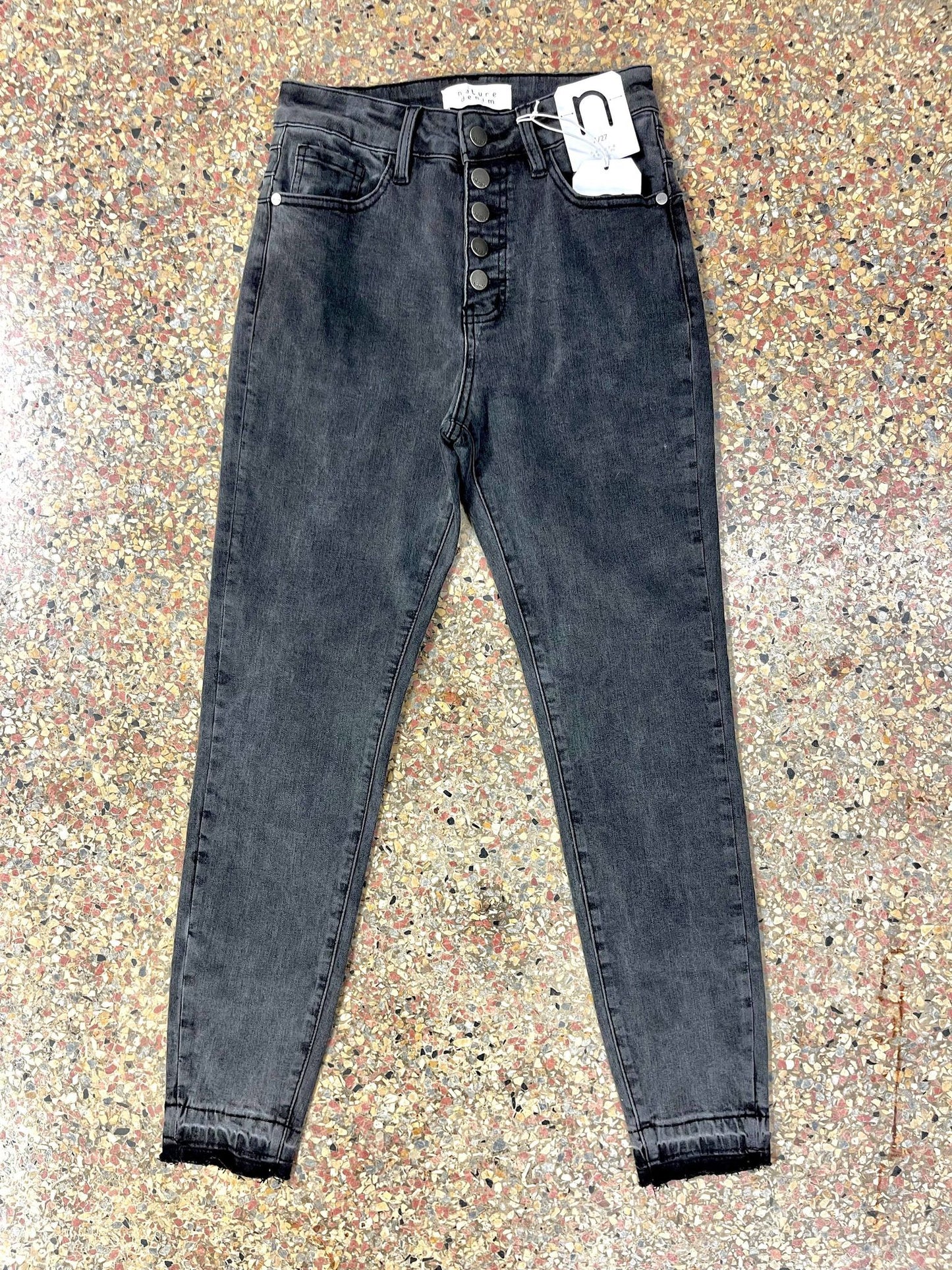 Black denim