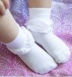 Jefferies Socks- Misty Ruffle Lace Turn Down Cuff Sock