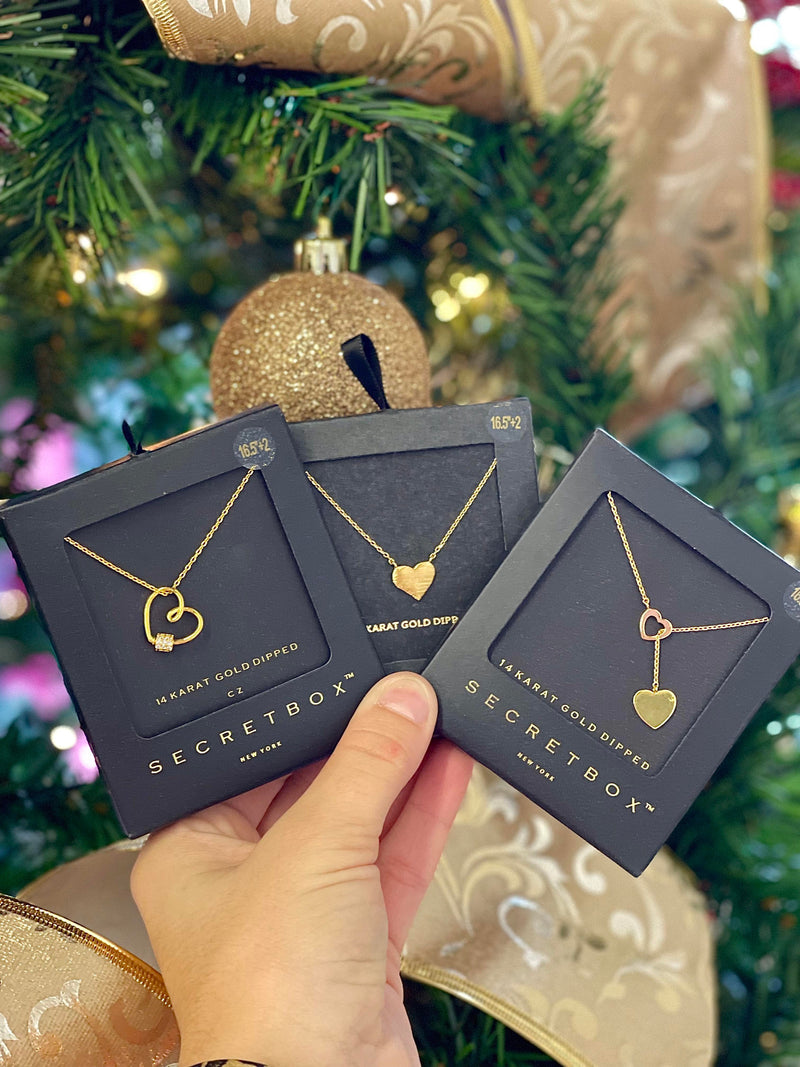 Secret Box 14K Dipped Necklaces