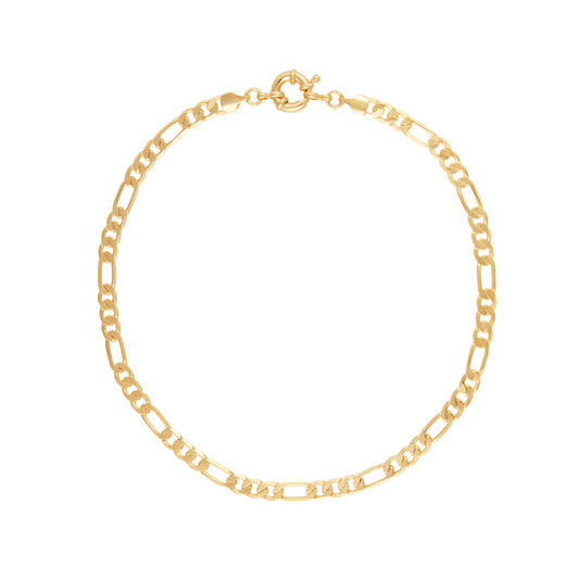 Sahira Jewelry Design - Figaro Link Necklace