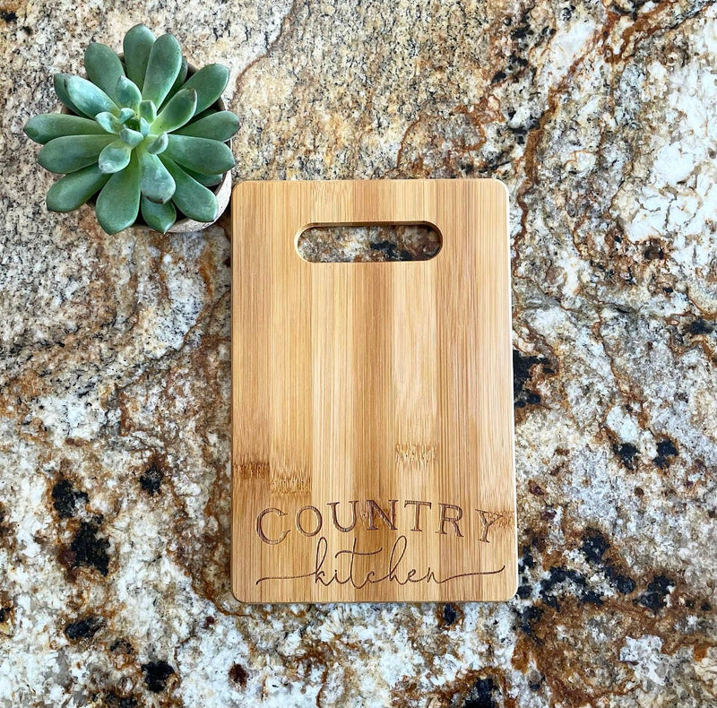Ginger Squared - Cutting Board- Country Kitchen