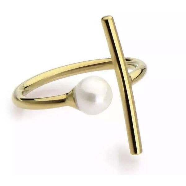 Sahira Jewelry Design - Single Pearl Ring
