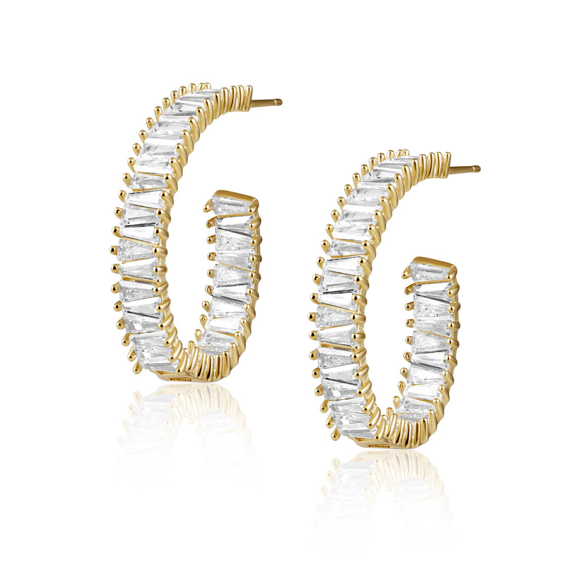 Sahira Jewelry Design - Eliane Sparkle Hoop