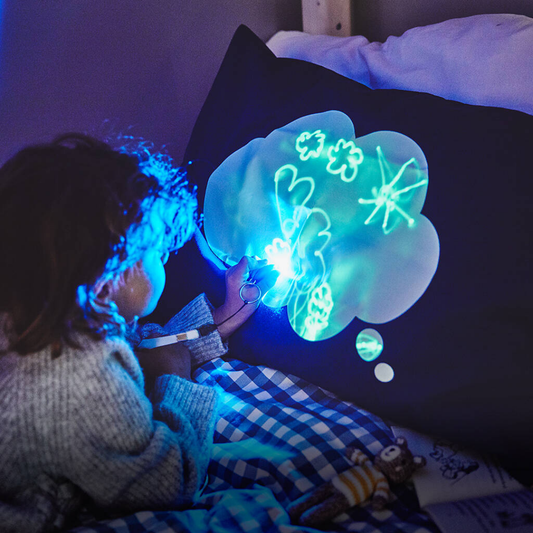 Glow Sketch Bedtime Pillowcase - Dream Cloud