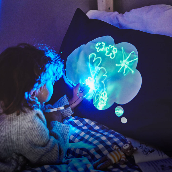 Glow Sketch Bedtime Pillowcase - Dream Cloud