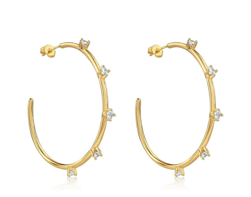 Sahira Jewelry Design - Aster Hoops