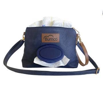 Bumco Vegan Leather Diaper Clutch