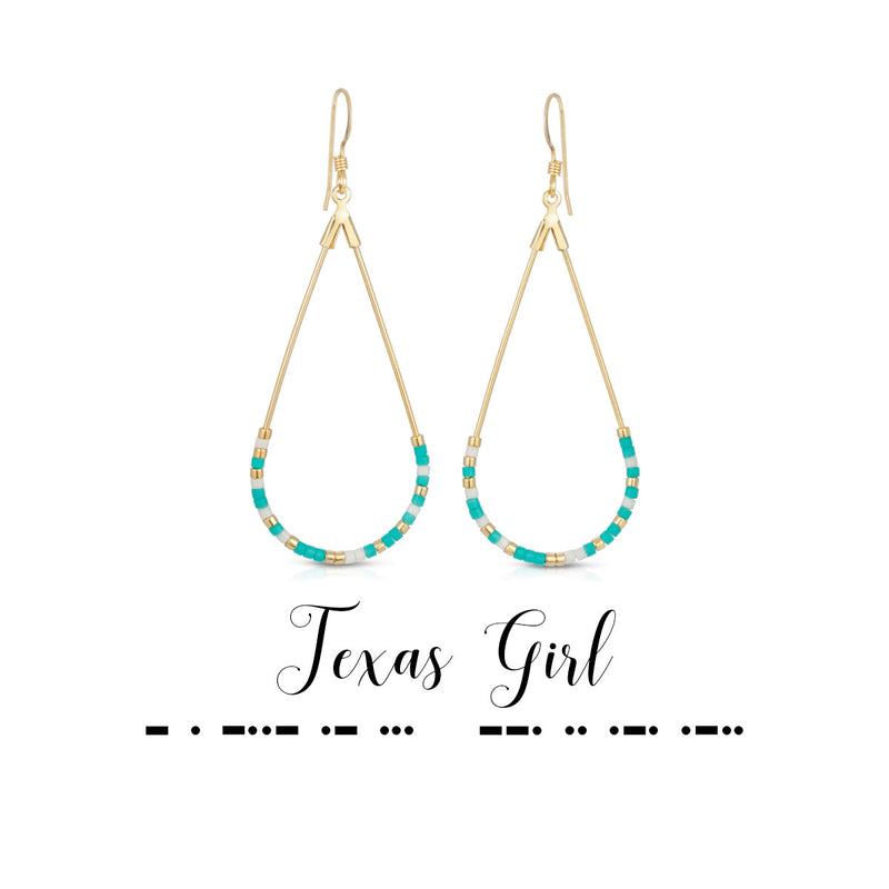 Texas Girl Earrings - Dot & Dash