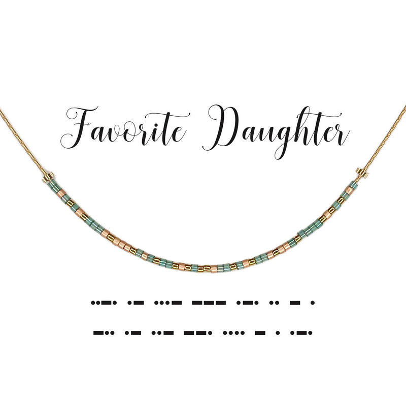 Favorite Daughter Necklace - Dot & Dash
