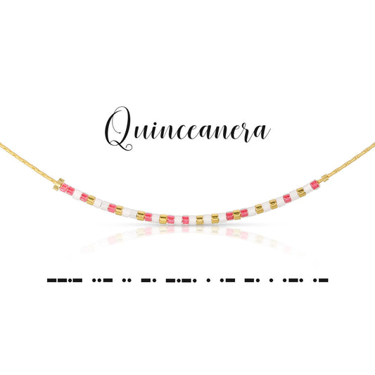 Quinceanera Necklace - Dot & Dash