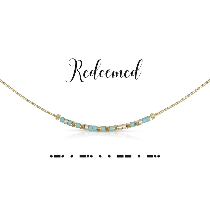 Redeemed Necklace - Dot & Dash