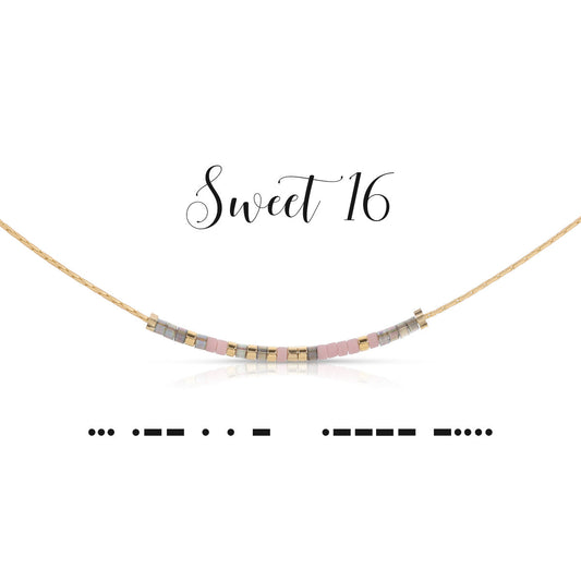 Sweet 16 Necklace - Dash & Dash