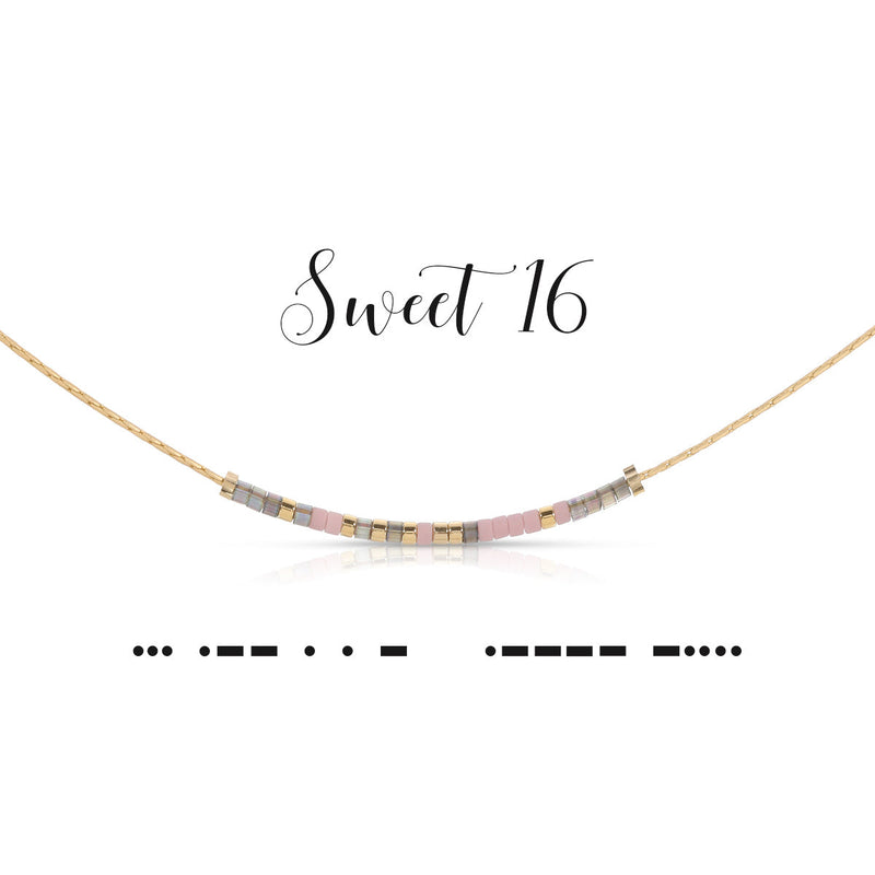 Sweet 16 Necklace - Dash & Dash