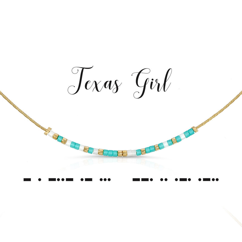 Texas Girl Necklace - Dot & Dash