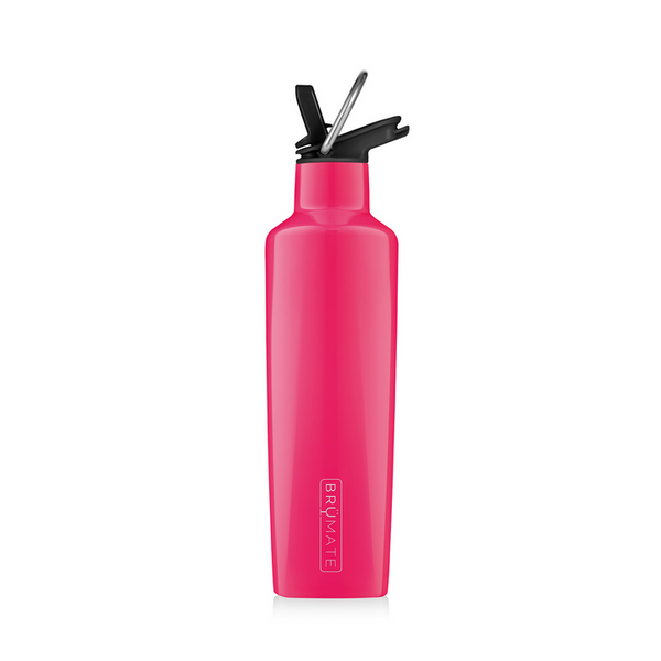 ReHydration Mini 16oz Stainless Steel Water Bottle | Neon Pink
