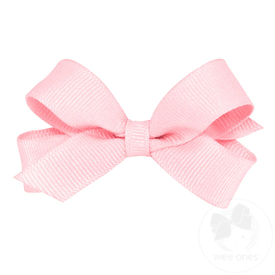 Wee Ones Tiny Classic Grosgrain Girls Hair Bow